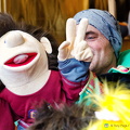 Puppetman doing his show